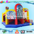 used commercial inflatable bouncer slide combo,super hero inflatable bounce house prices